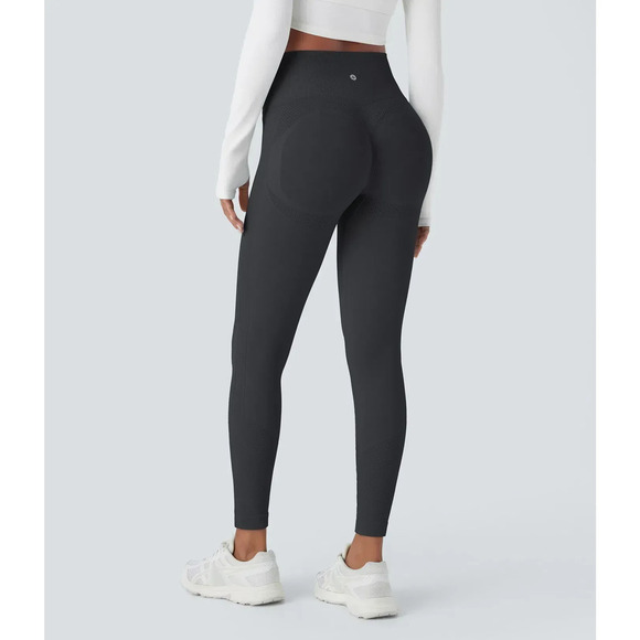 NWT Halara Seamless Flow High Waisted Tummy Control Butt Lifting Yoga Leggings - Picture 1 of 5